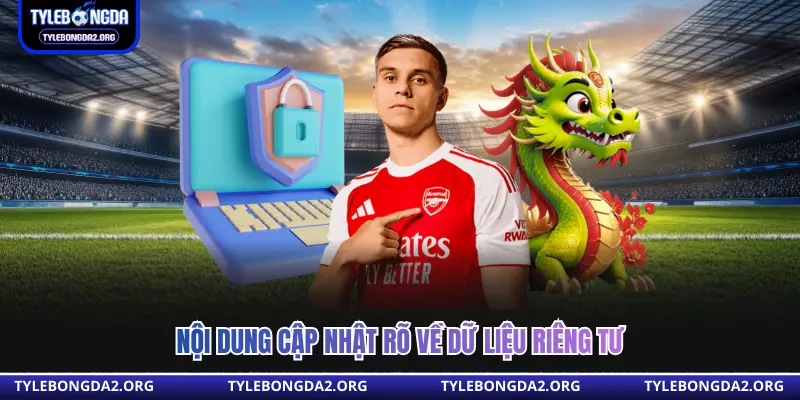 Nội dung cập nhật rõ về dữ liệu riêng tư